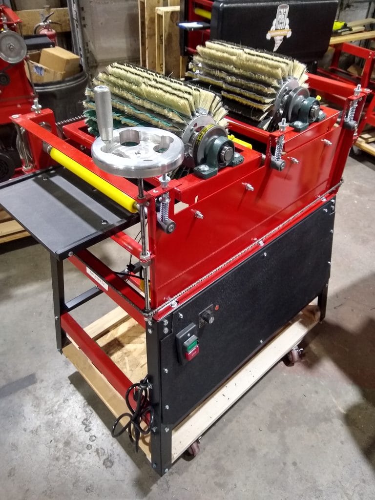 12" inline molding sander